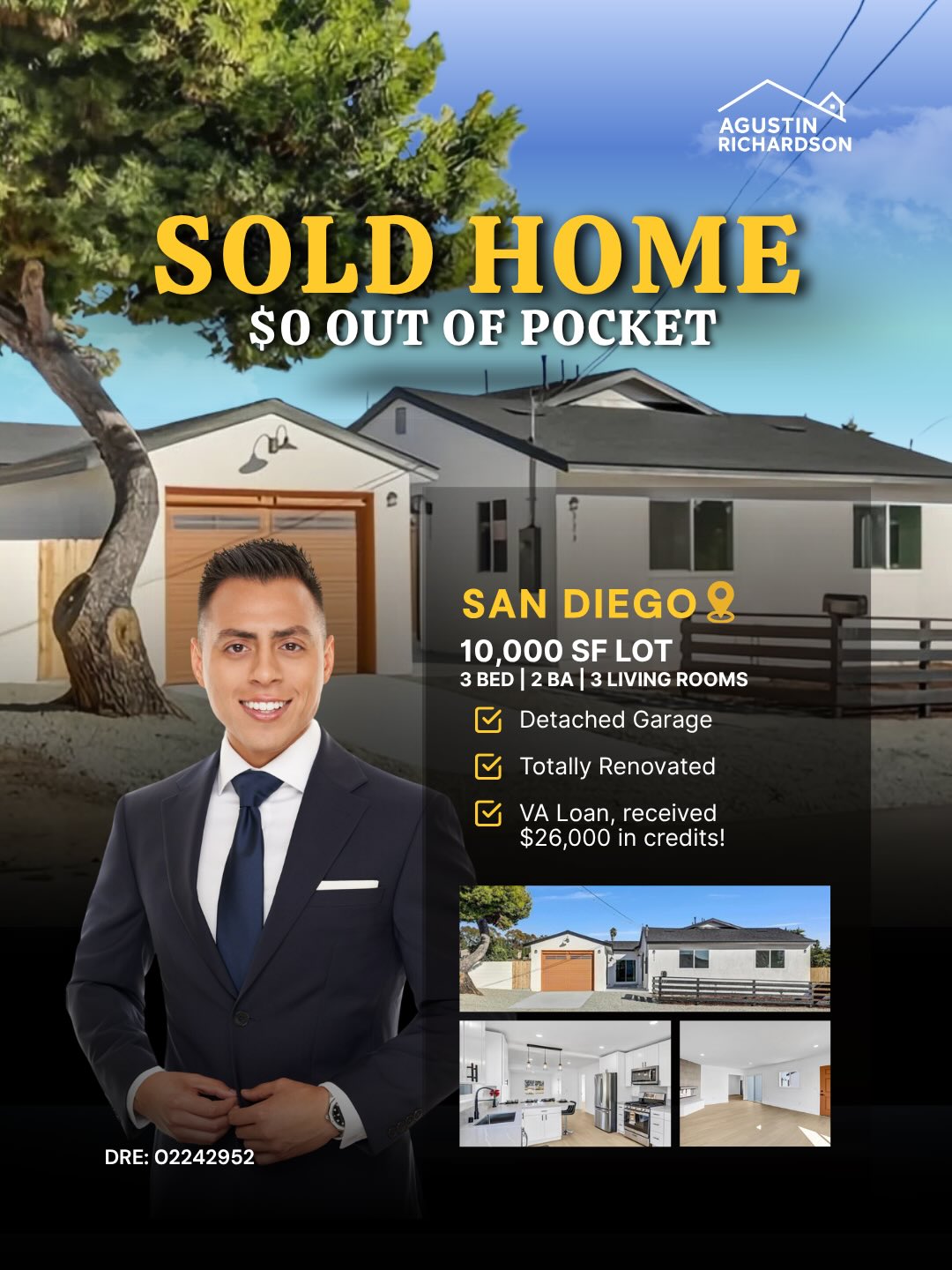 Recent closing flyer — Agustin Richardson