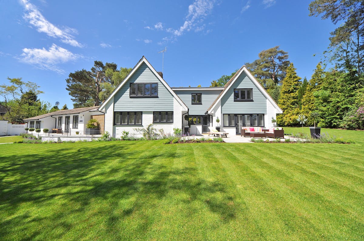 South Bay San Diego home with manicured lawn — illustrative
